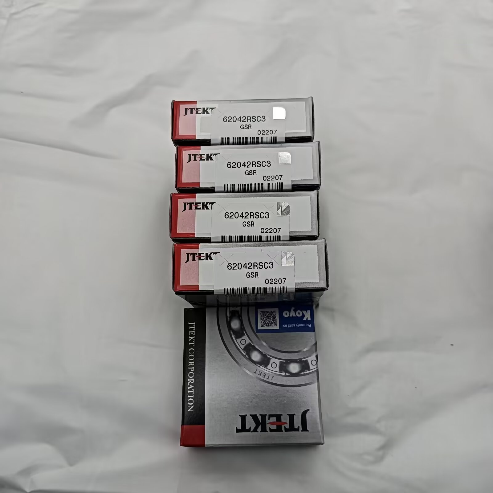 6300 Deep Groove Structure Ball Bearing Chrome Steel GCr 15 44.99 - 45 mm