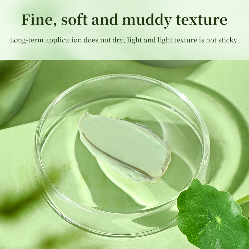 Green Tea Clay Face Mask Skin Care Pore Shrinking Blackhead Remover Face Mask Deep Cleansing Face Mud