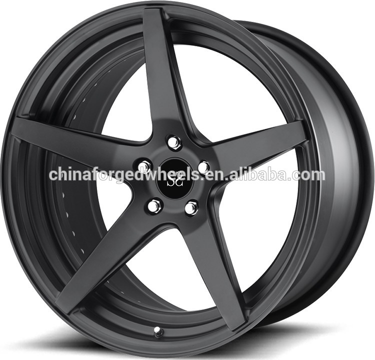 Customized Red 1-PC Forged Alloy Rims For BWM M3 / Rim 18" Alloy Car Rims