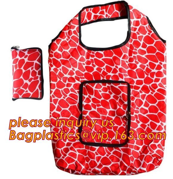 Outdoor Use 210D Sample Shoe Polyester Drawstring Bag,fashionable pattern printing polyester foldable shopping bag PACK