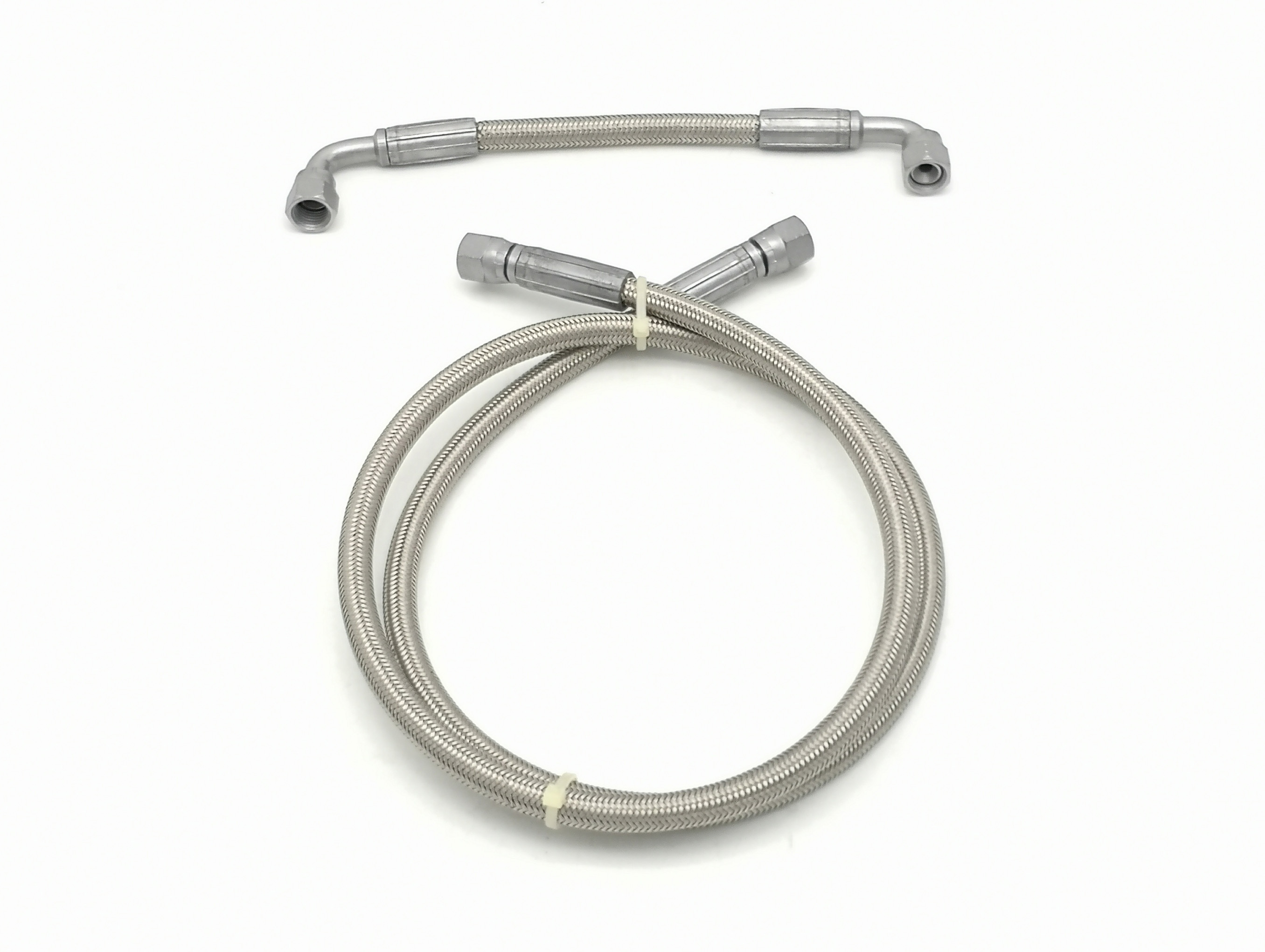 JIC Female 04 1/4" PTFE Braided Hose Assembly