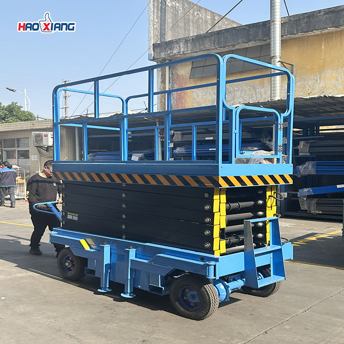 1500kg Hydraulic Mobile Scissor Lift 16s-132s Portable Aerial Lift