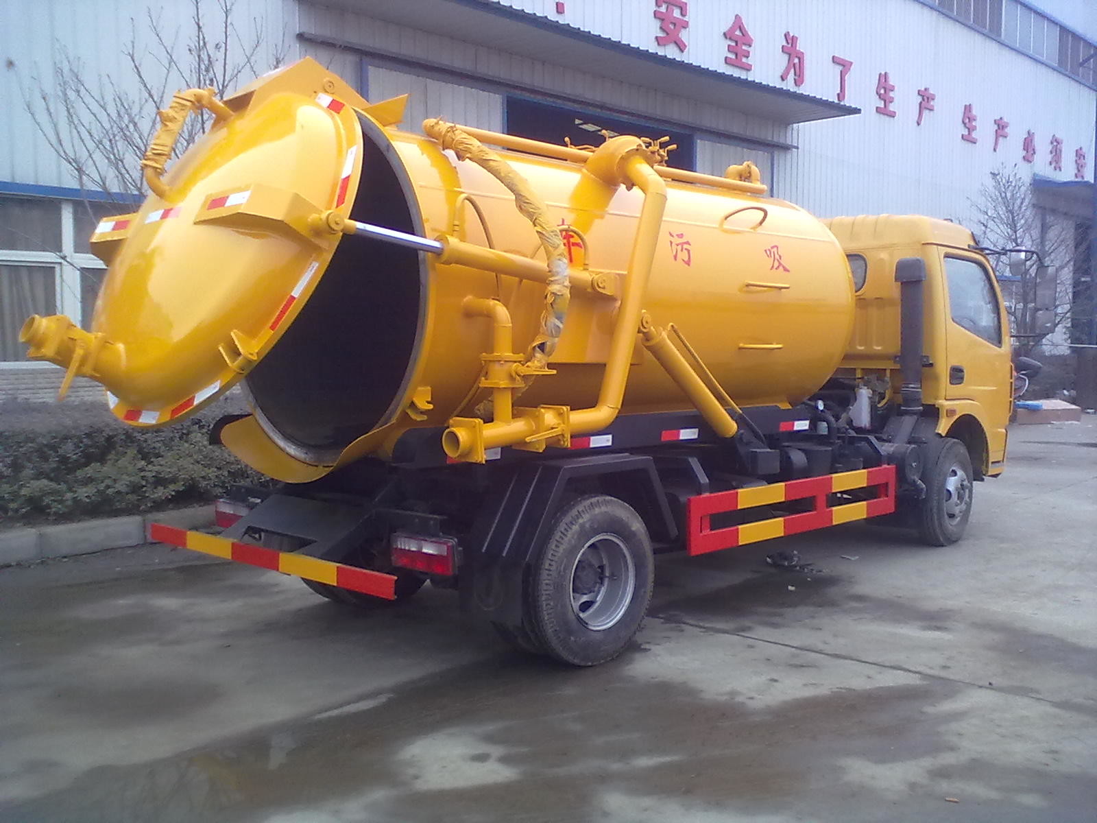 Top Designed dongfeng high pressure Special Purpose Truck cleaning fecal suction tanker truck