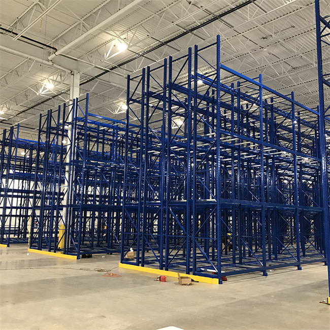 Double Deep Metal Unified Pallet Rack With Double Inventory
