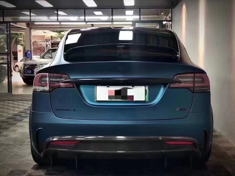 High Quality Carbon Fiber Model X Carbon Fiber Body Kit Model X Carbon Fiber Front Shovel Rear Diffuser Spoiler Side Skirt