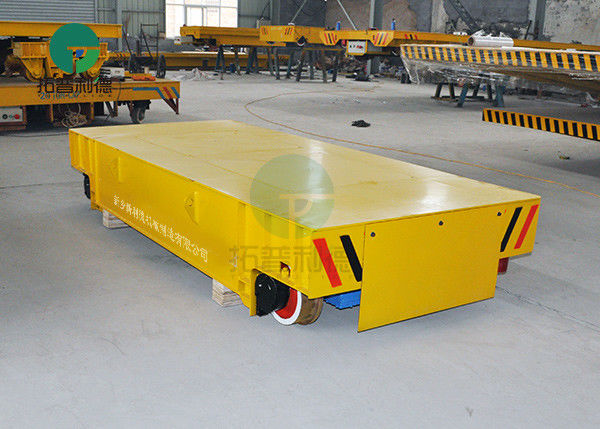 Die Electric Transfer Vehicle Mold Transport Flat Rail Car for Workshop Material Handling