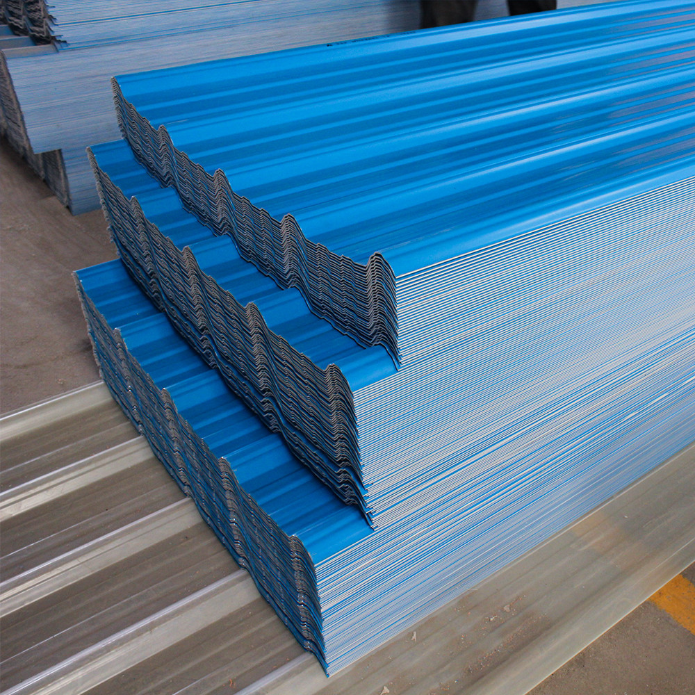 Colors SGCC Corrugated Metal Roofing Sheets 2000mm Board Plate Mid Hard