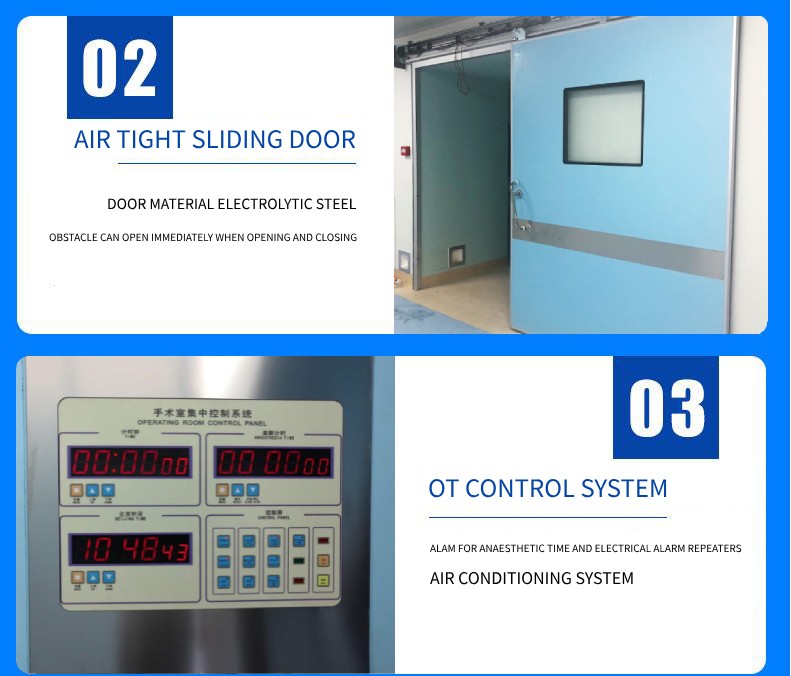 Dental Operating Theatre Room Easy Prefabricated Color Painted