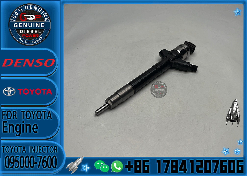 Fuel Injector 095000-6730/095000-7600 Diesel Fuel Injector 23670-51020/23670-0R160 For Toyota Truck