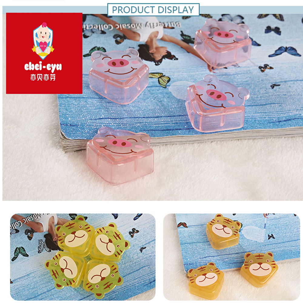 PVC Baby Safety Corner Guards , Toddlers / Kid Safe Corner Guards Protector