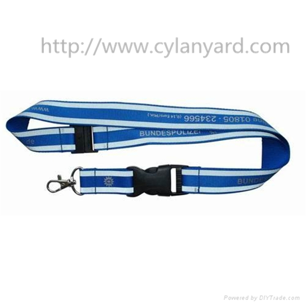 textile neck band with silkscreen printed logo