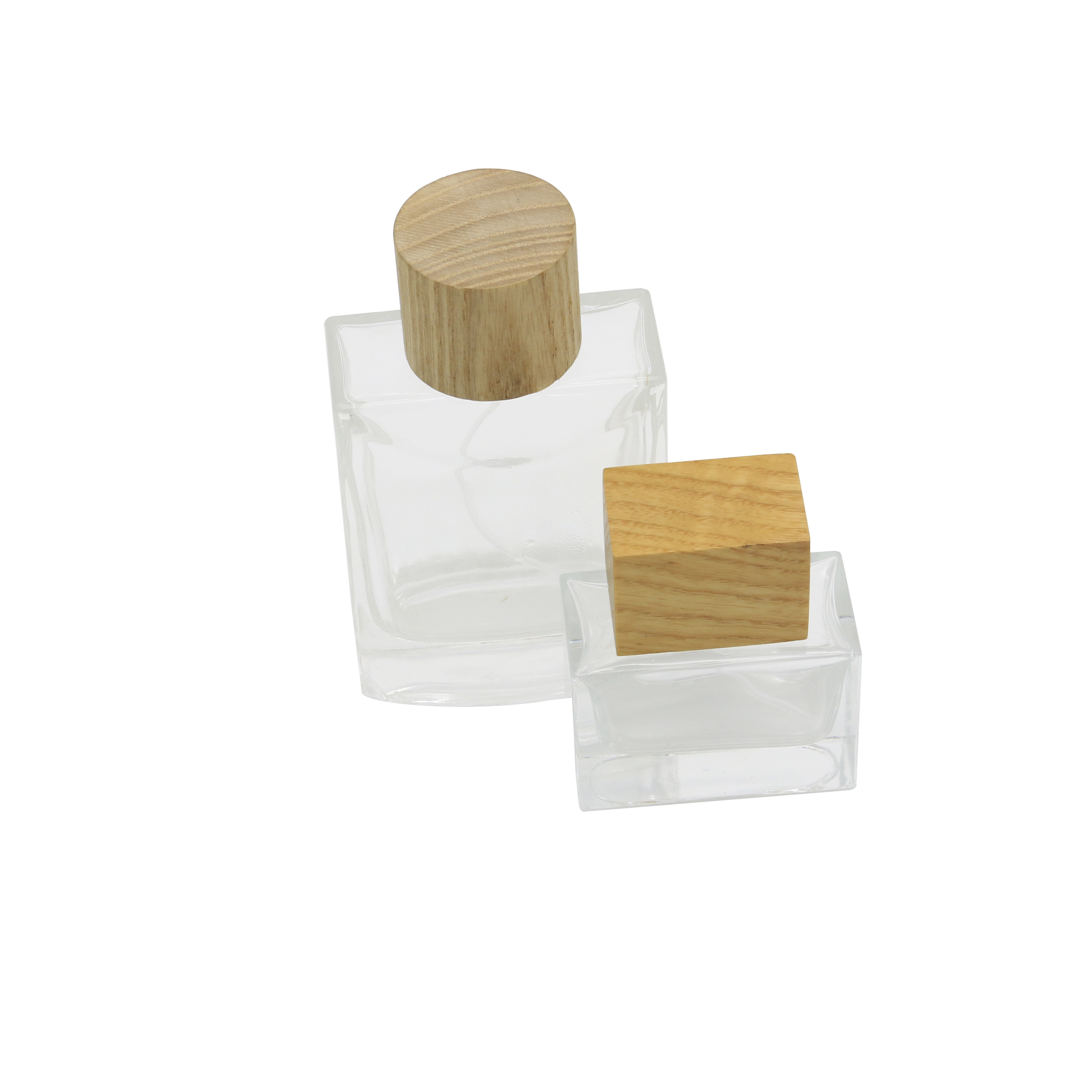 1in Natural Wooden Lid Perfume Wooden Cap Cover Customized Size Natural Wooden Lid