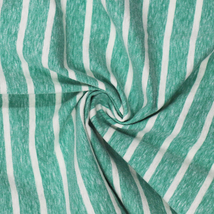 High Quality And Comfortable And Light Snowflake Lycra Cotton Striped Cotton Fabric