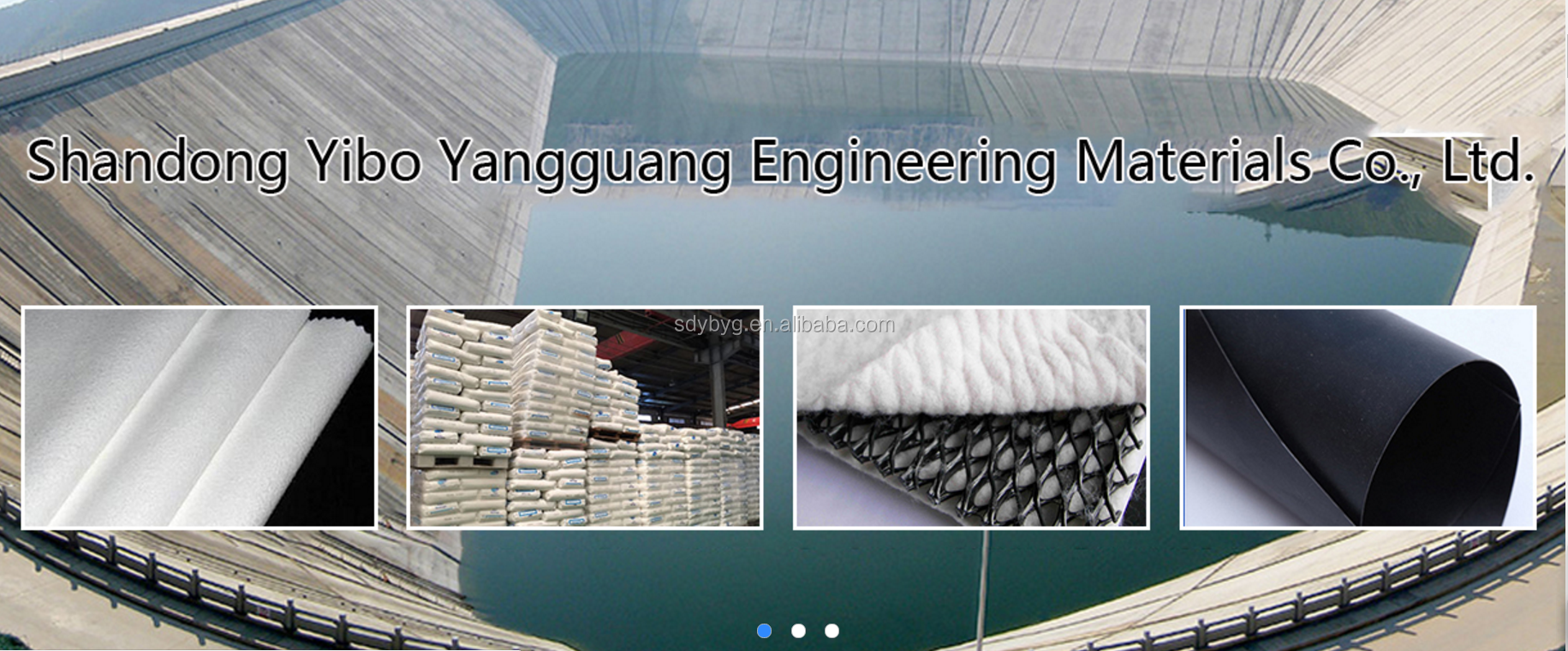 1-6m Width Reinforcement Biaxial Geogrid for Embankment Stabilization