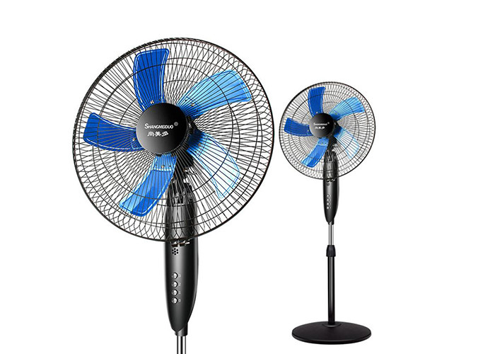 Electric vertical fan stand home industrial shaking head big fans for office restaurant use