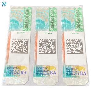 Buy cheap Reliable product authentication with Temperature Resistant Anti counterfeit label product