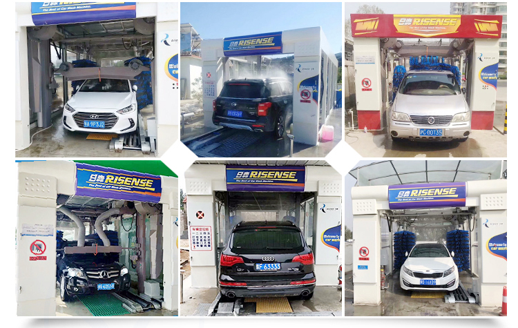 Effective Tunnel Car Washer Pressure Washing Vehicle Equipment Solutions