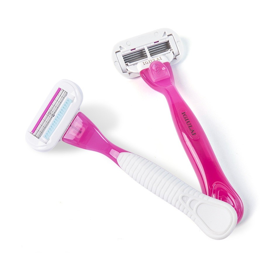 Hot Sale Personal Touch Disposable Razor Womens Face Shave Razor with replaceable blade refills