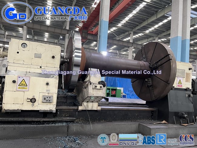 Open Die Ship Transmission Shaft  Forged Step Shafts Manufacturing OEM Services 3