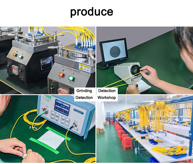 9/125um Single Mode Fiber Optic Cable Outdoor 144Core SC/PC To SC/PC Connection