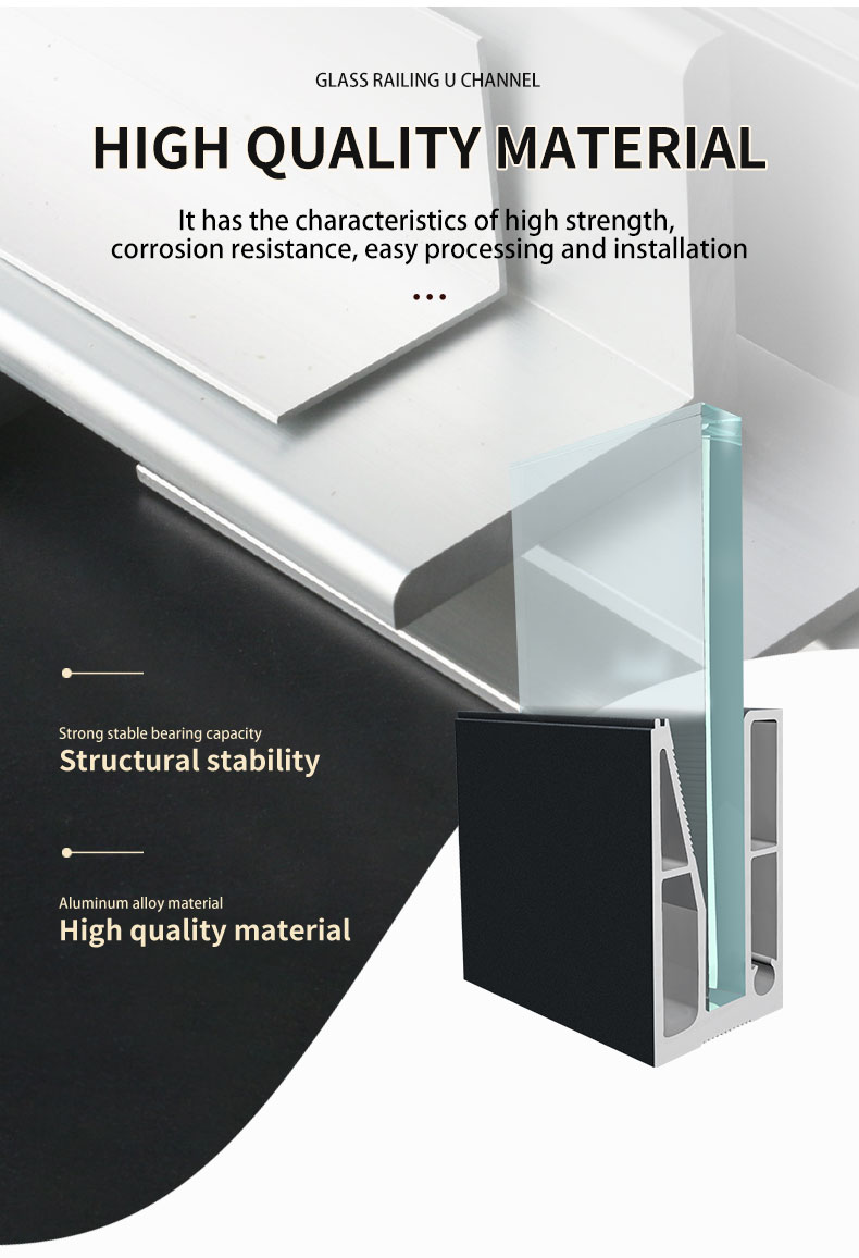 Modernize Your Surroundings Aluminum Glass Fence and Gutter for Minimalist Style