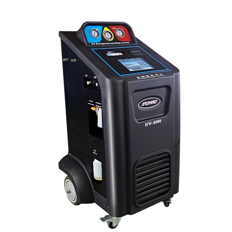 650g / Min Car Ac Recovery Machine With Colorful LCD Dynamic Display