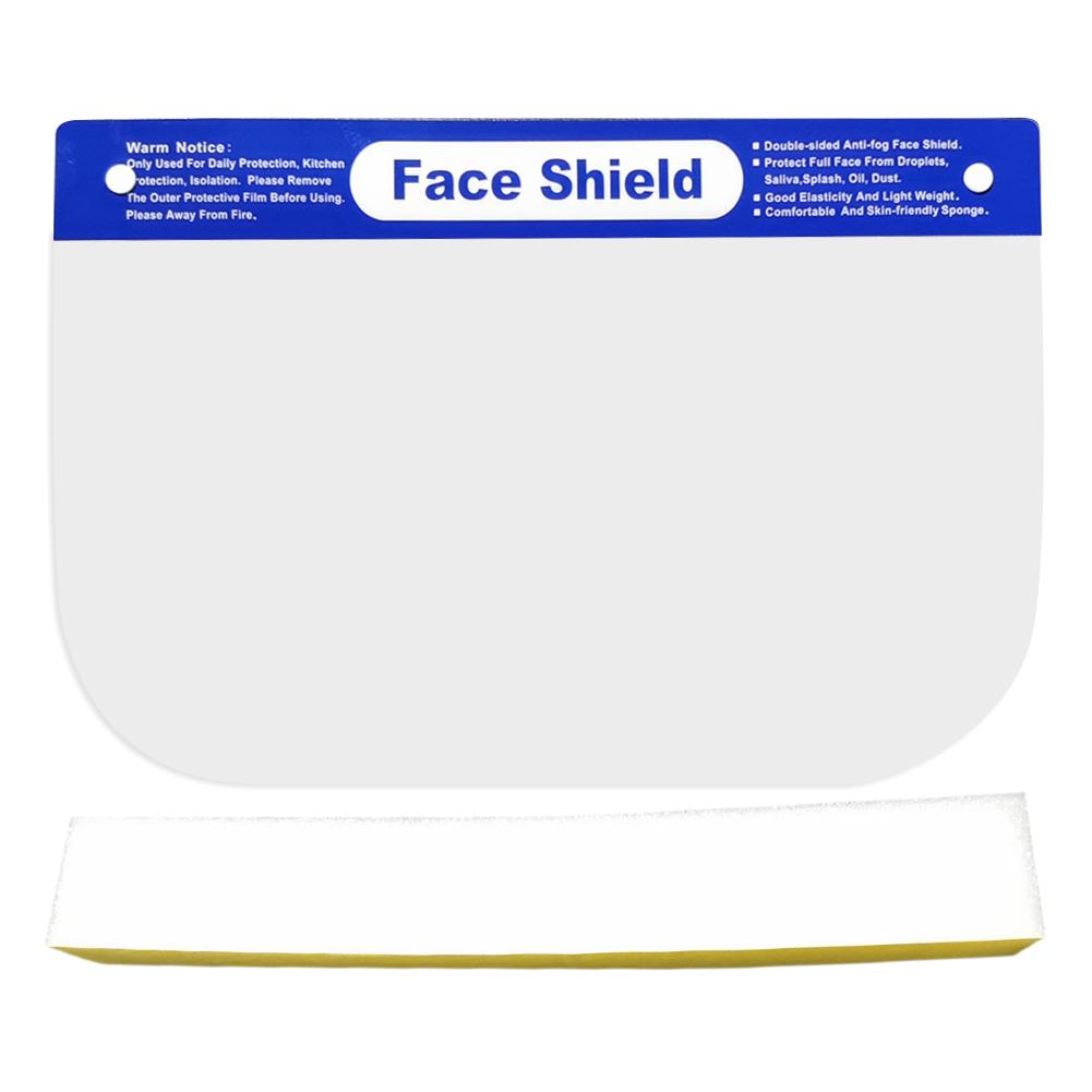 Environmental Protection Clear Plastic Face Shield High Definition Harmless