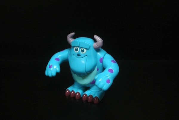 Blue James P.Sullivan Collectible Action Figures With Eco - Friendly PVC Materia