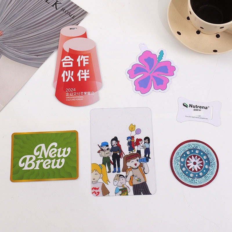 Custom Printing QR Code Frequency 13.56Mhz RIFD Keyfob Pvc Card Nfc Tag Keychain Nfc Key Nimi Card Fitness Card RIFD Keyfob Pvc Card Nfc Tag Keychain