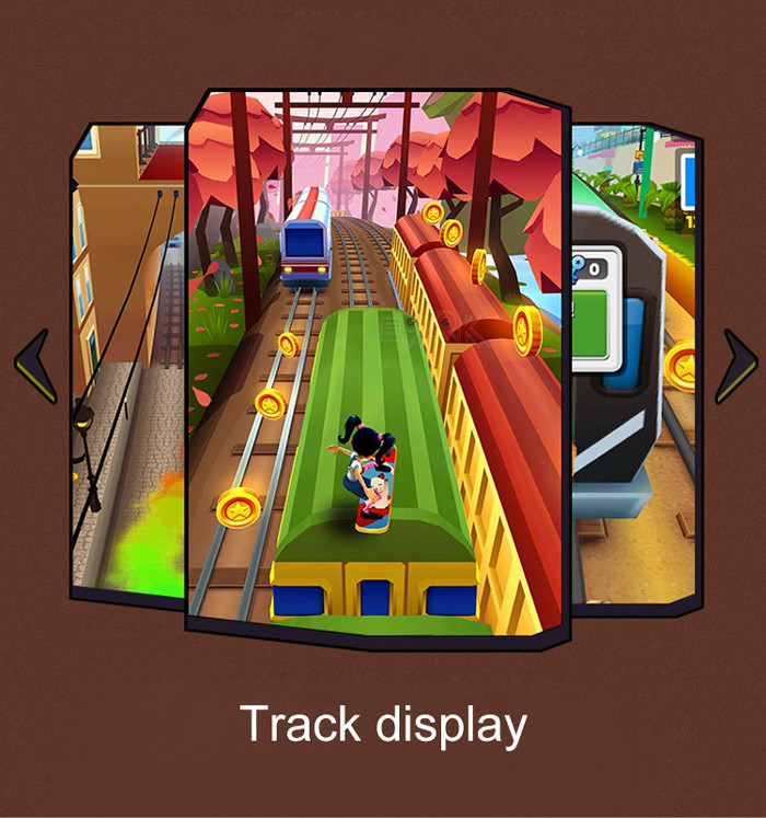 Kids Video Amusement Game Machines Mini Temple Running Arcade Game Equipment