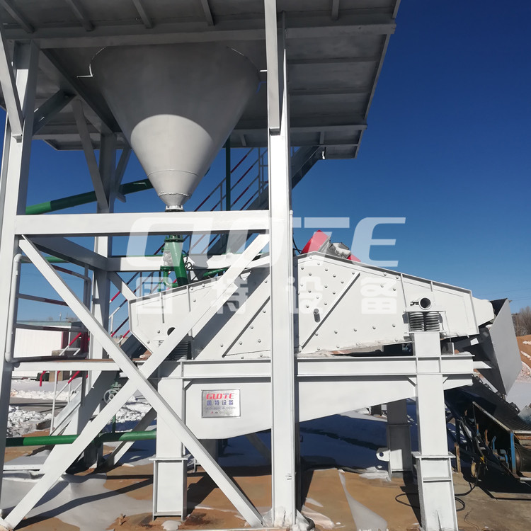 Low Iron High Capacity Frac Sand Screening and Washing Plant for Customer's Request