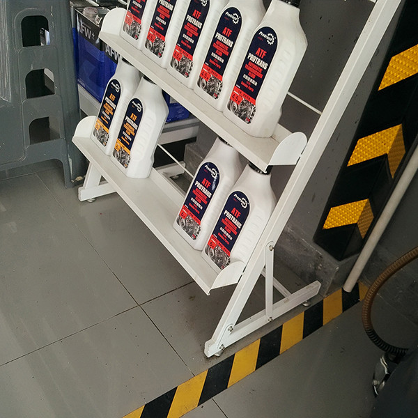 Product display rack White Height 1500mm Depth 300mm Display Shelving For Retail Stores