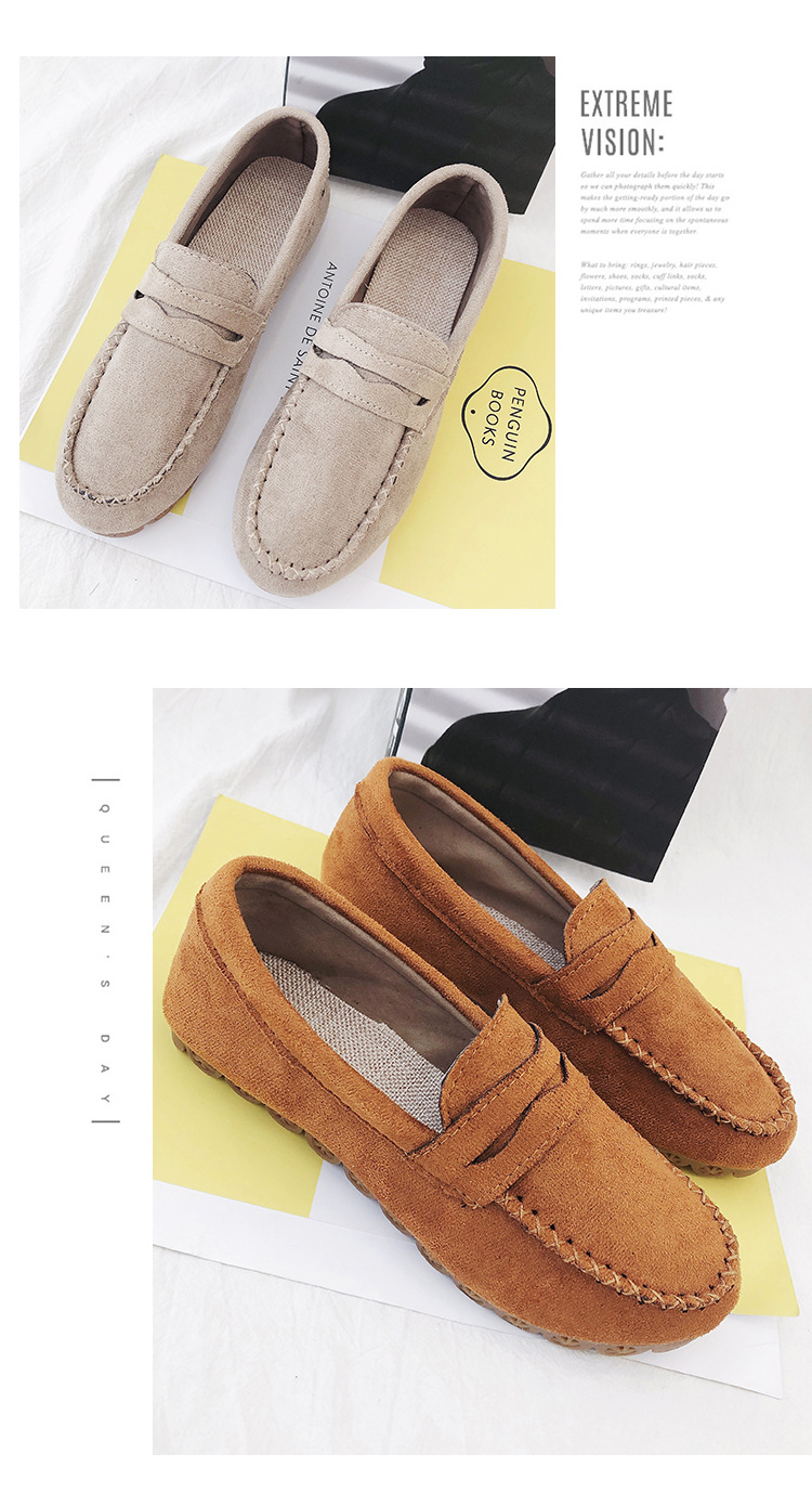 Soft Bottom Beef Tendon Breathable New Casual Fashion Flat Shoe For Woman