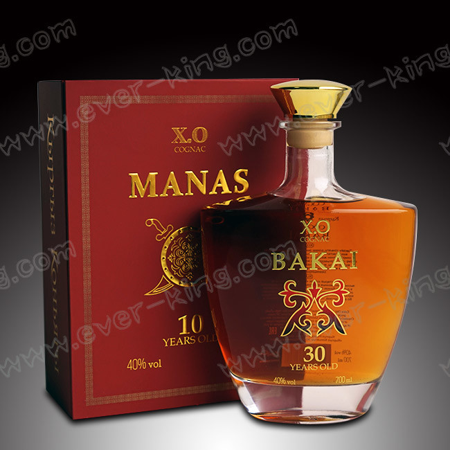 Plastic Cap Transparent 750ml Alcohol Bottle For Spirit