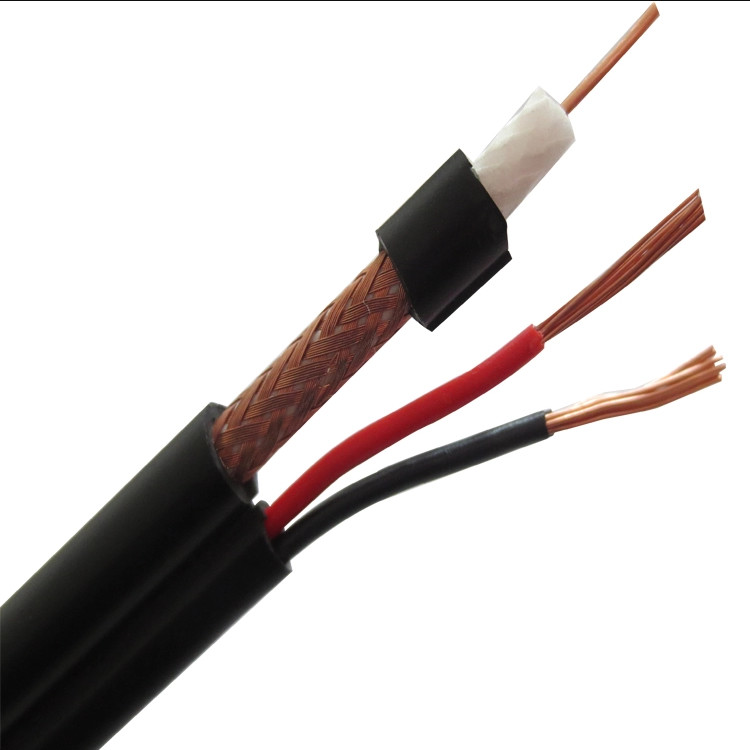Bare Copper Male RG6 RG11 RF CATV F6 Coaxial TV Cable