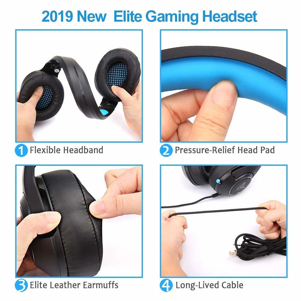 RGB Light 50mm 117dB Onikuma k9 Stereo Gaming Headset