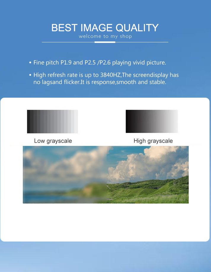 P3.1 Indoor LED Screen Size 250mm*250mm With Touch Screen Type