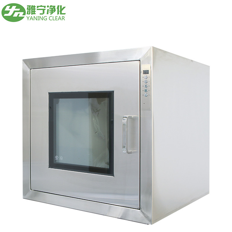 Sus304 Electronic Interlock Clean Room Pass Through Box For Pharmacy Laboratory