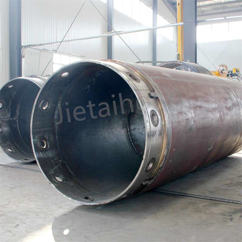 High Grade Alloy Steel Carbide Casing Double Wall Piling Rig Casing spare parts