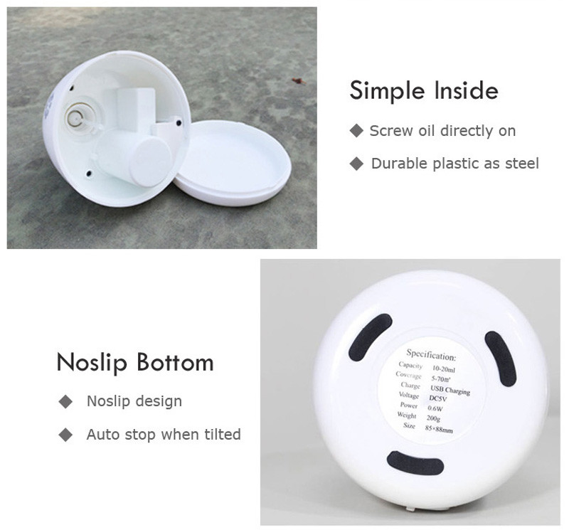 2200mAh Lithium Battery Powered Portable Essential Oil Nebulizer