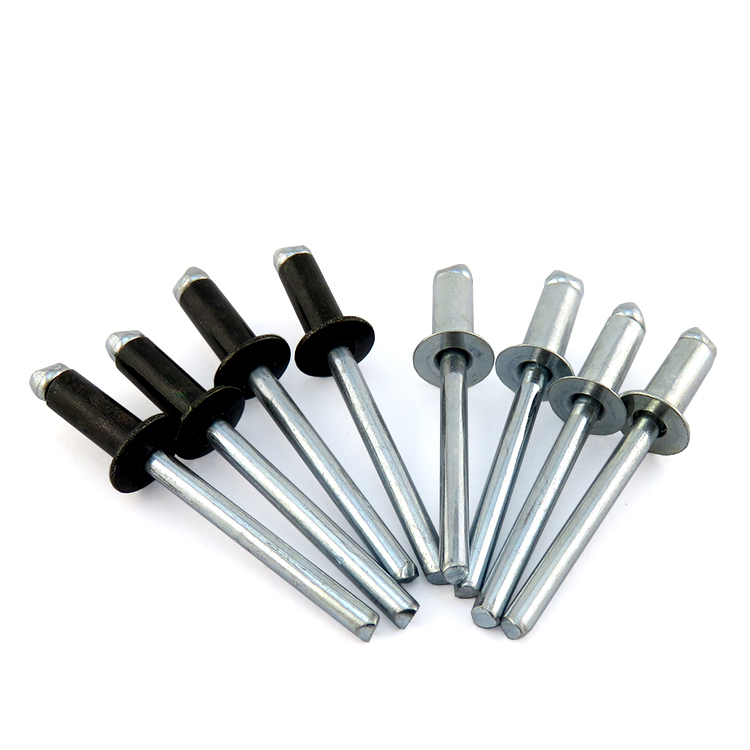 DIN7337 GB Standard Open Type Flat Head Aluminium Pop Blind Rivet 5mm-30mm Length