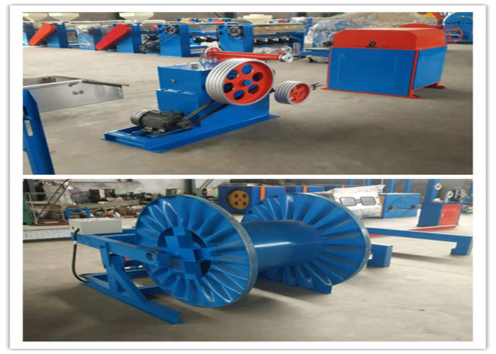Steel Wire Plastic PE PVC Wire Coating Machine High Production With Auto Tension Control