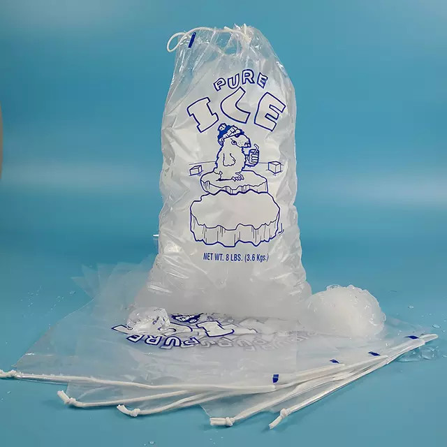 PP Plastic Drawstring Backpack Bag
