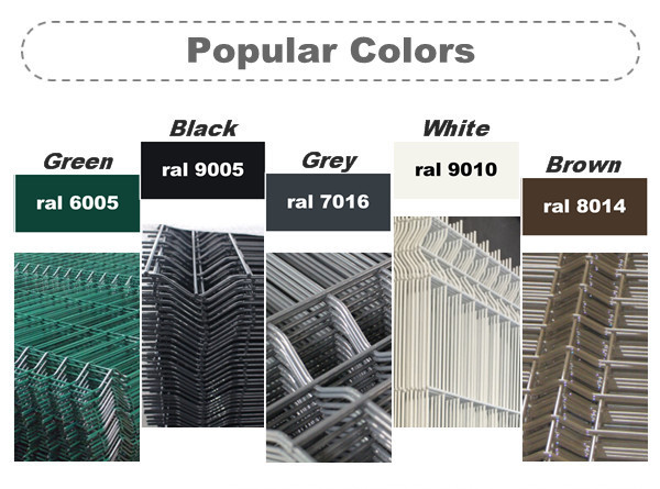 Home Garden V folds Welded Wire Mesh Fence