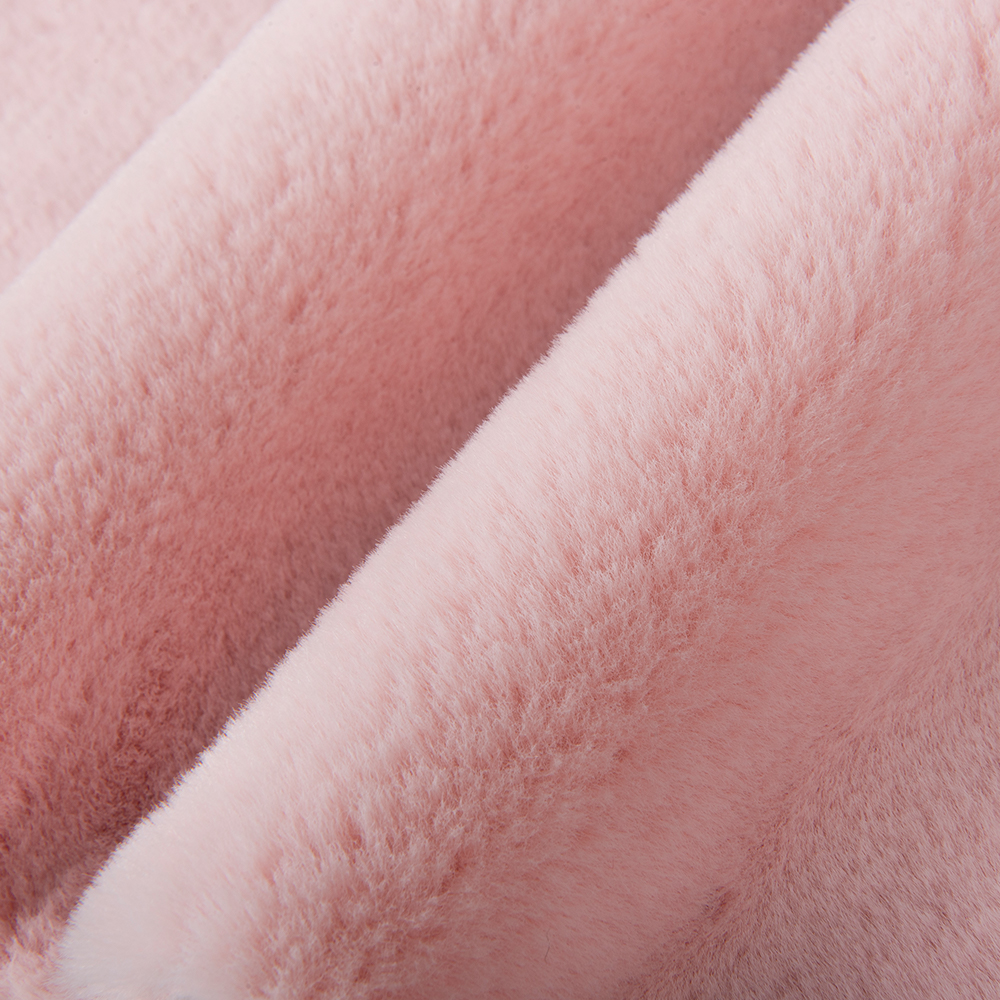Knitted Rabbit Fur Fabric Fabric for Home Textile/ Garment/ Carpet Width 58/60 inches