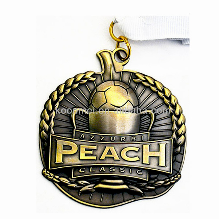Virtual Sports Metal Award Medals Customized 3D Printed Medals 2mm To 5mm