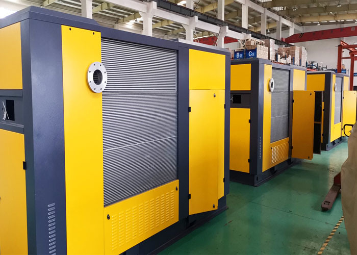 Direct Coupling Driven Rotary Screw Compressor 7 - 13 Bar Rotary Air Compressor