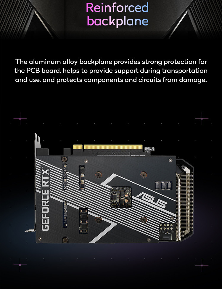 Professional Computer Graphics Card ASUS GeForce RTX 3050 O8G Gaming Game Design