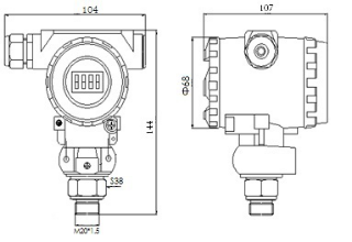 HART Protocol Intelligent Pressure Transmitter