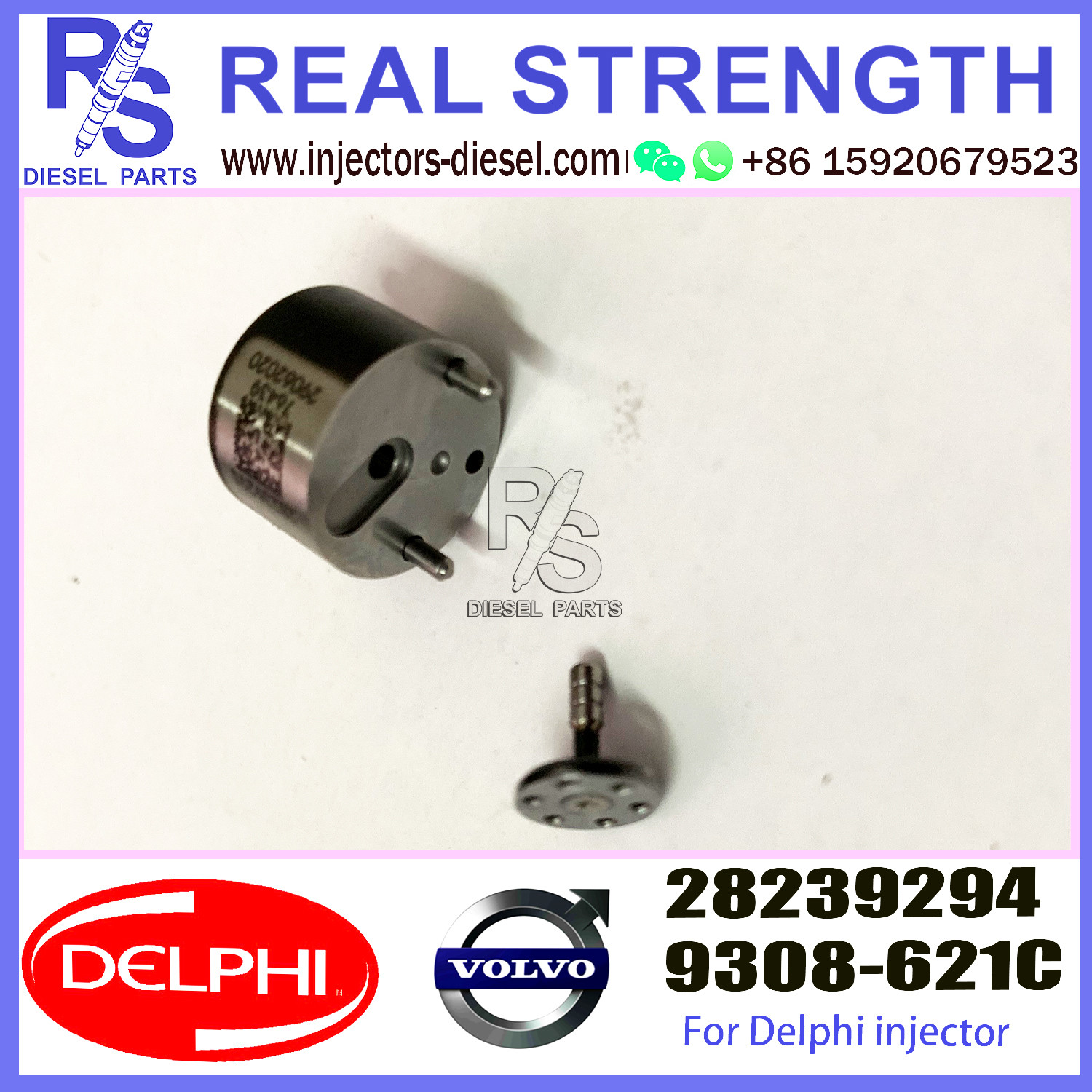 Ford Delphi Injector Control Valve 9308-621C 9308Z621C 28239294 EJBR02301Z